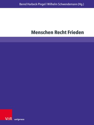 cover image of Menschen Recht Frieden